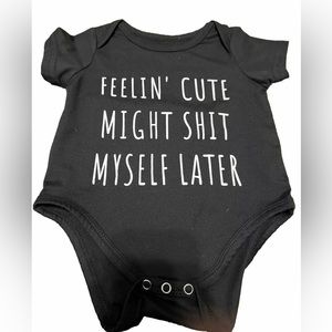 3-6 month baby onsie